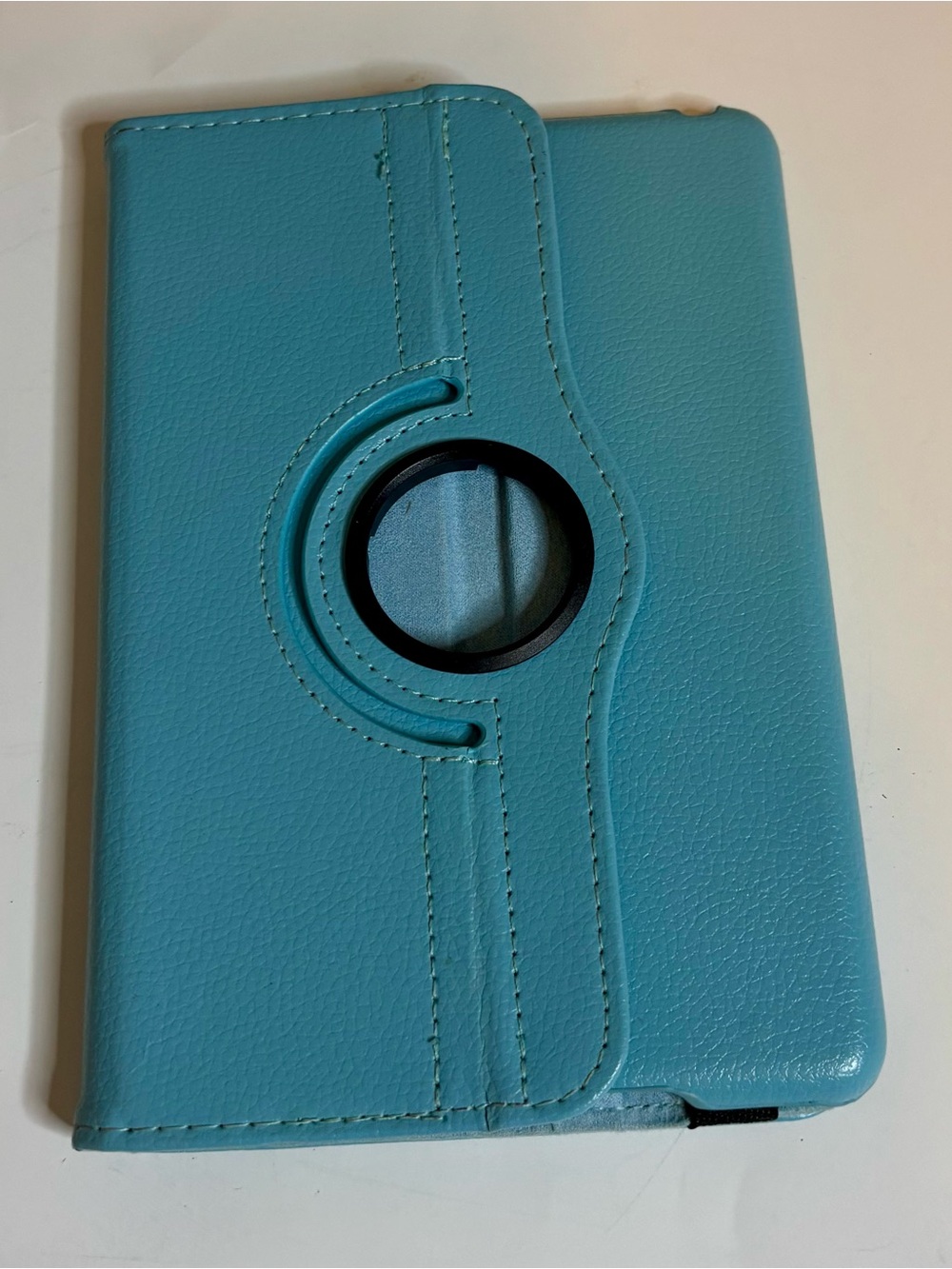 Blue mini IPad cover for 1,2,3 versions Rotating Tablet Case Cover